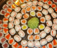 Partyplatte Sushi