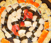 Partyplatte Sushi