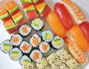 Partyplatte Sushi